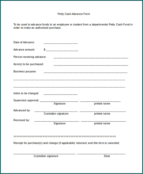 Advance Payment Receipt Template Example