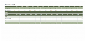 Budget Planner Template