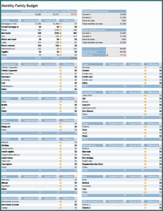 Budget Planner Template Sample