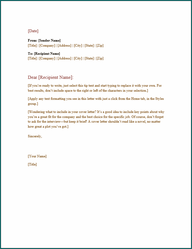 Business Letter Writing