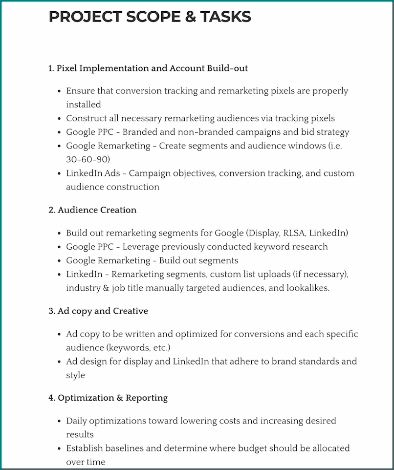 Business Proposal Example