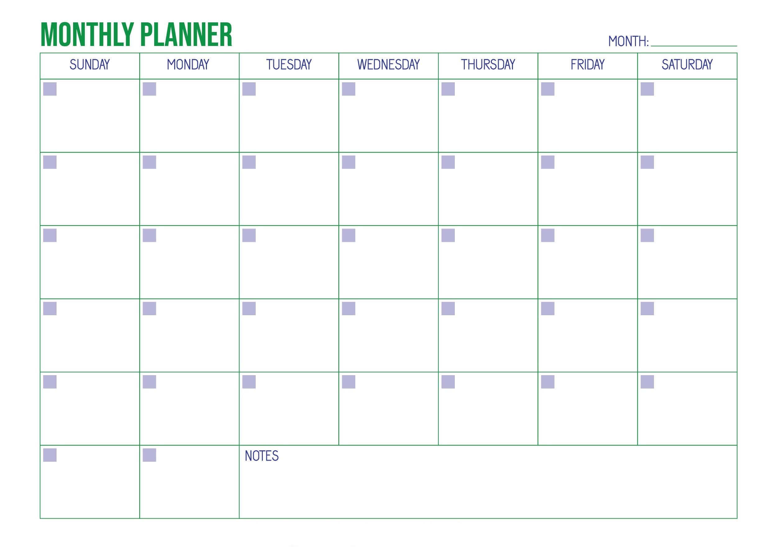 Calendar Planning Template Sample Calendar Planning Template Sample