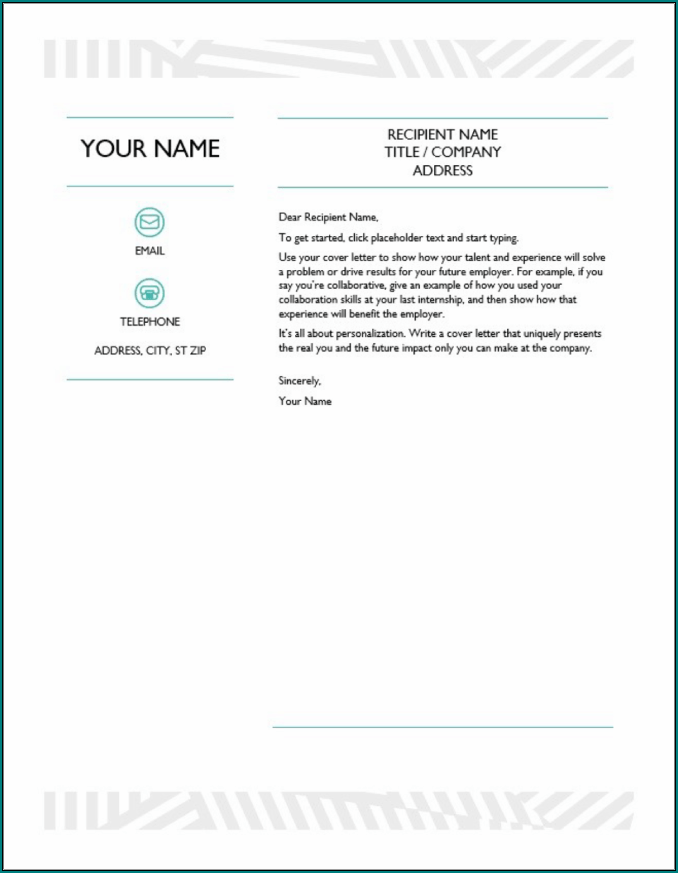 Cover Letter For Cv Example