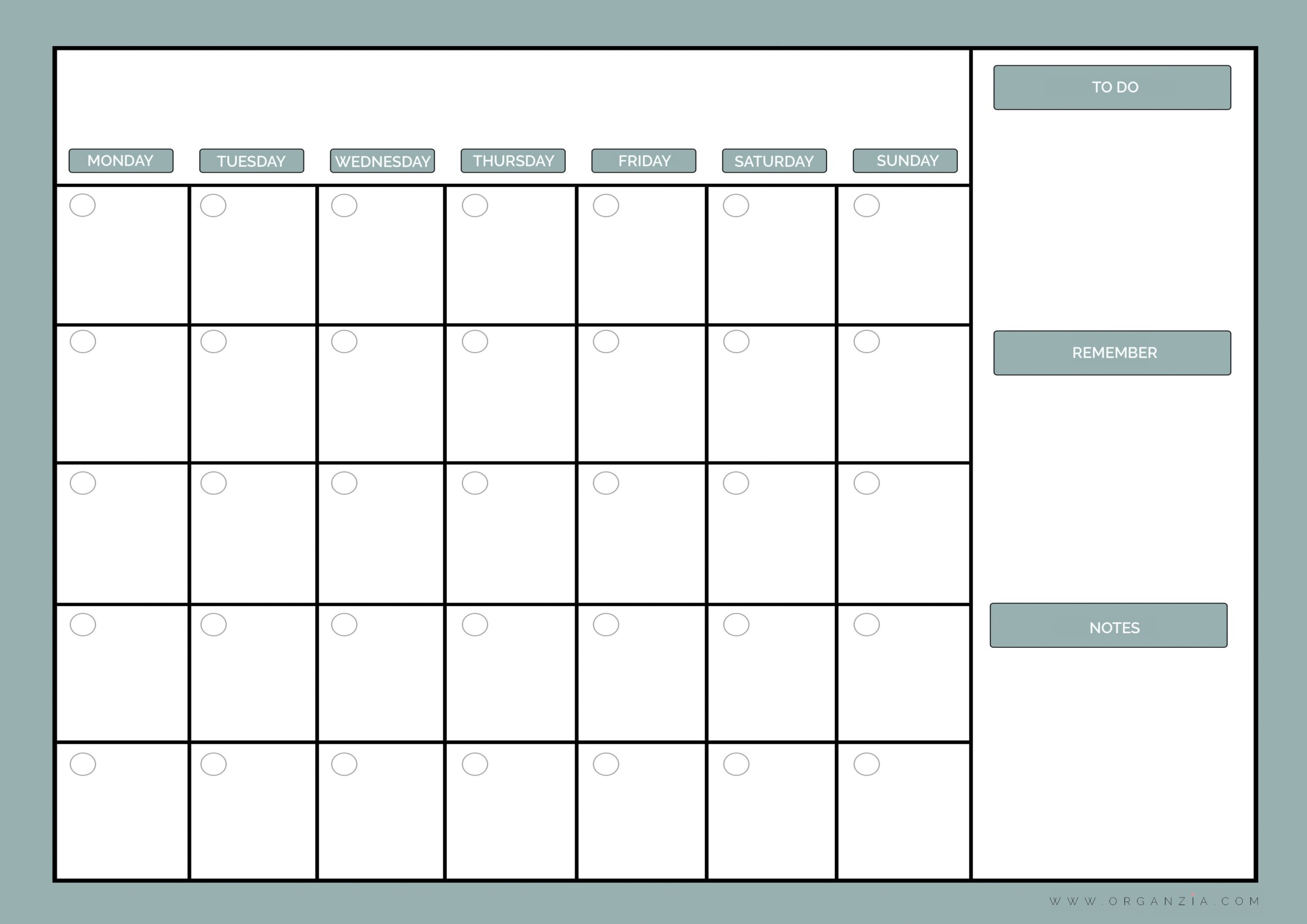 A3 Printable Calendar a3 printable monthly planner diy monthly planner dry erase A3 Printable Calendar a3 printable monthly planner diy monthly planner dry erase
