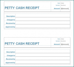 Example of Cash Receipt Template