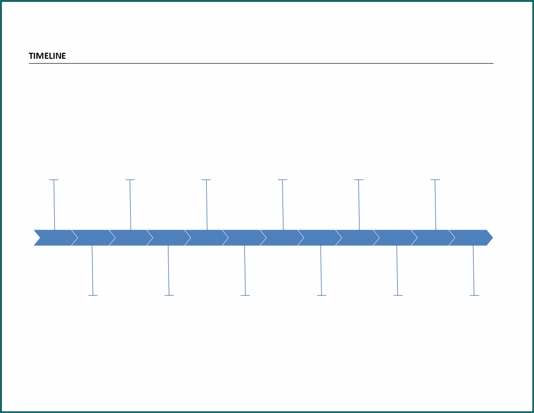 Example of Fishbone Template Excel