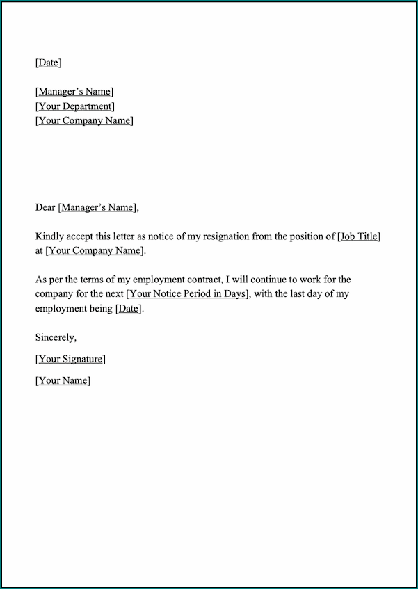 Example of Official Letter