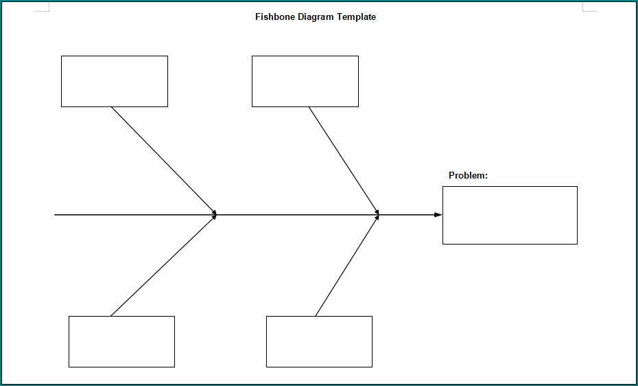 Fishbone Diagram Template Word
