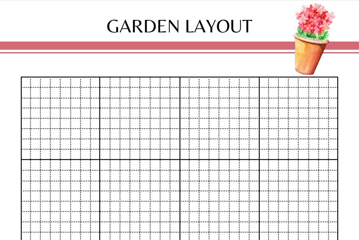 Garden Planning Template Sample Garden Planning Template Sample