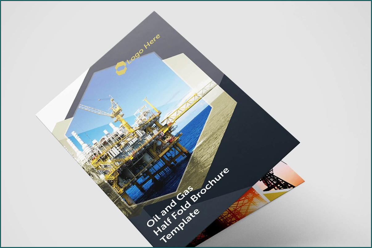 Half Fold Brochure Template Sample