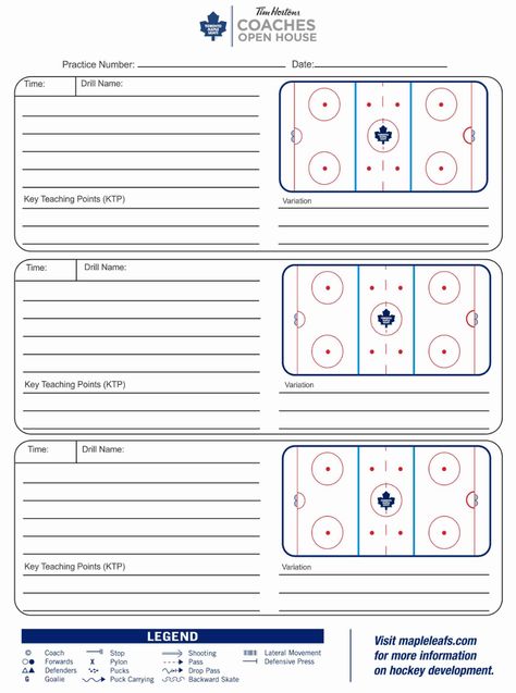 Hockey Practice Planner Template Sample Hockey Practice Planner Template Sample