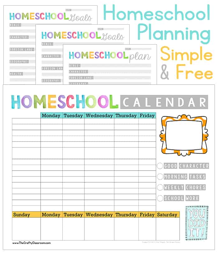 Homeschool Daily Planner Template Sample Homeschool Daily Planner Template Sample