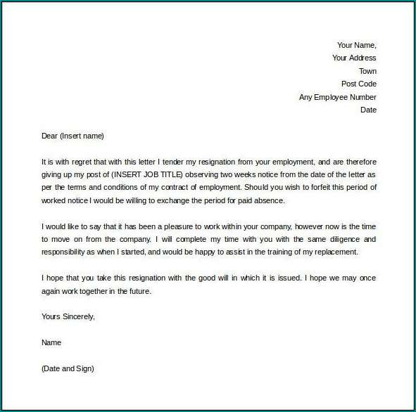 How To Write A Letter Example