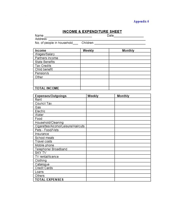 Income and Expense Ledger Income and Expense Ledger