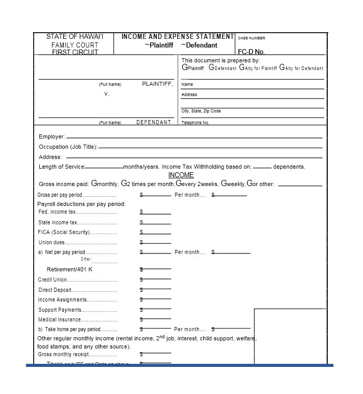 Income and Expense Ledger Income and Expense Ledger