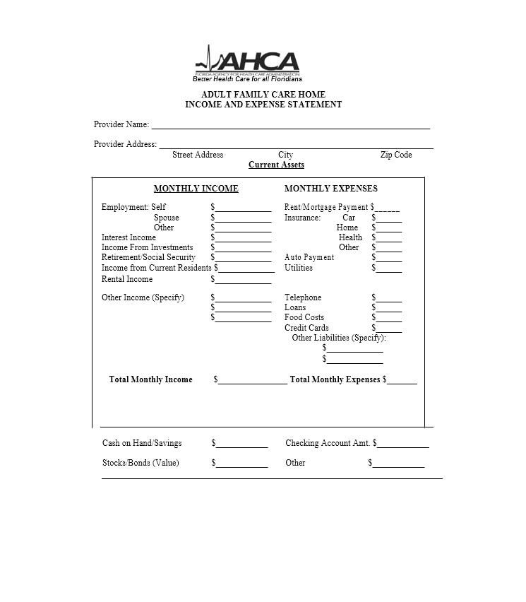 Income and Expense Ledger Income and Expense Ledger