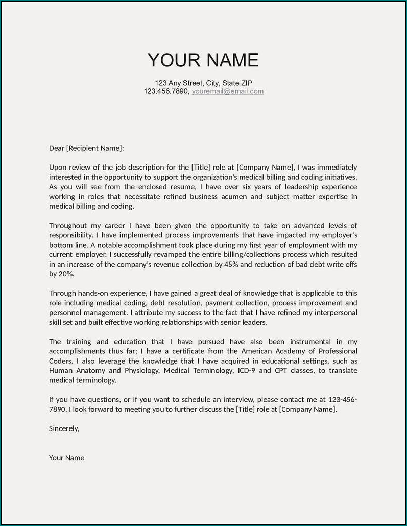 Motivation Letter Example