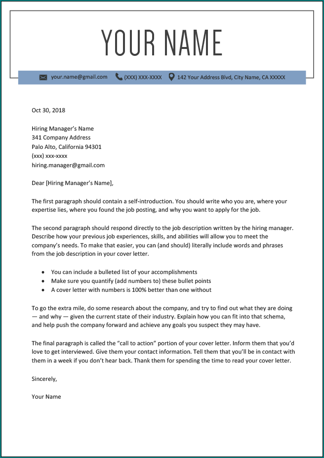 Motivation Letter Sample