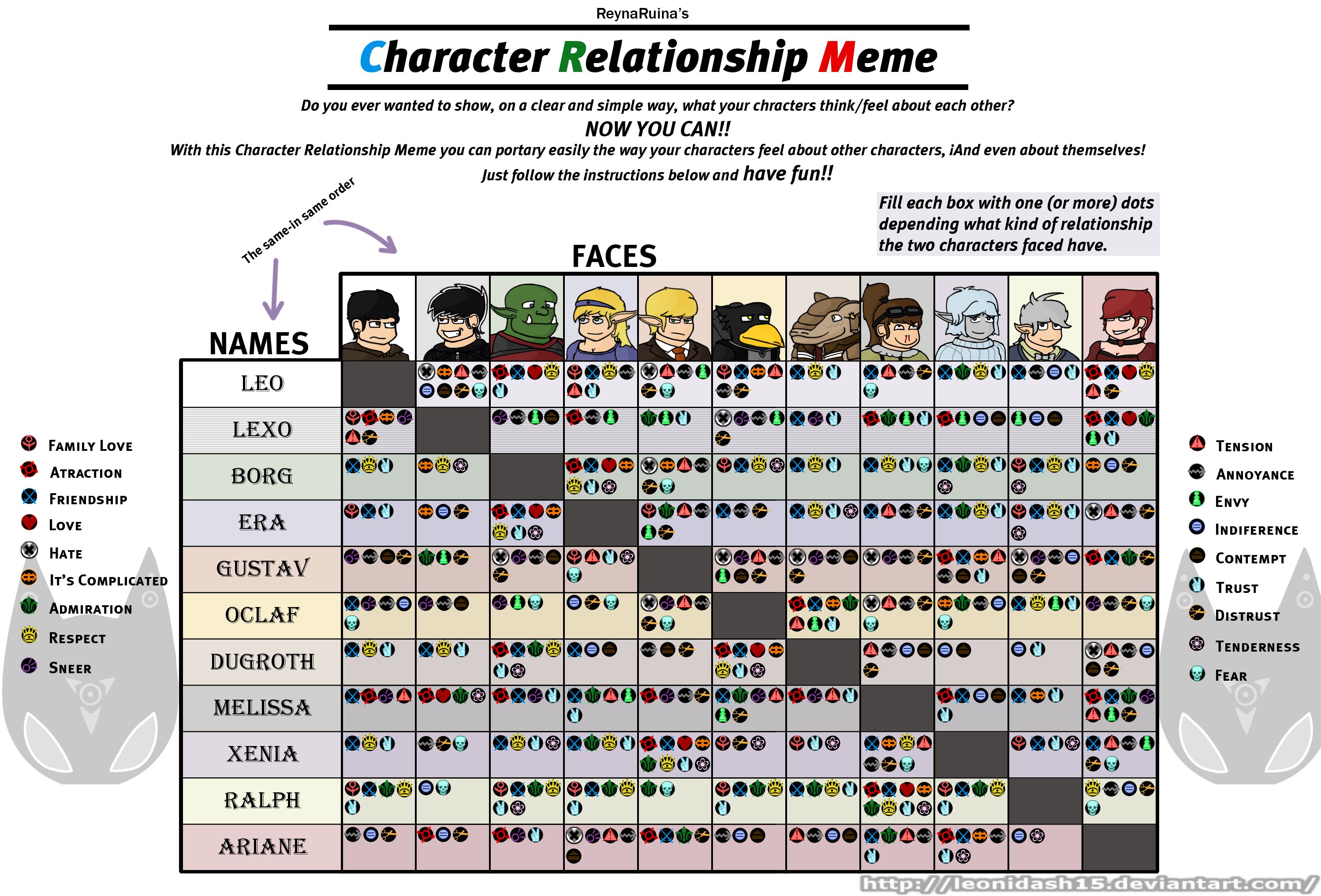 Printable Relationship Chart Template Sample Printable Relationship Chart Template Sample