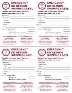 Printable Shipping Label Template Example