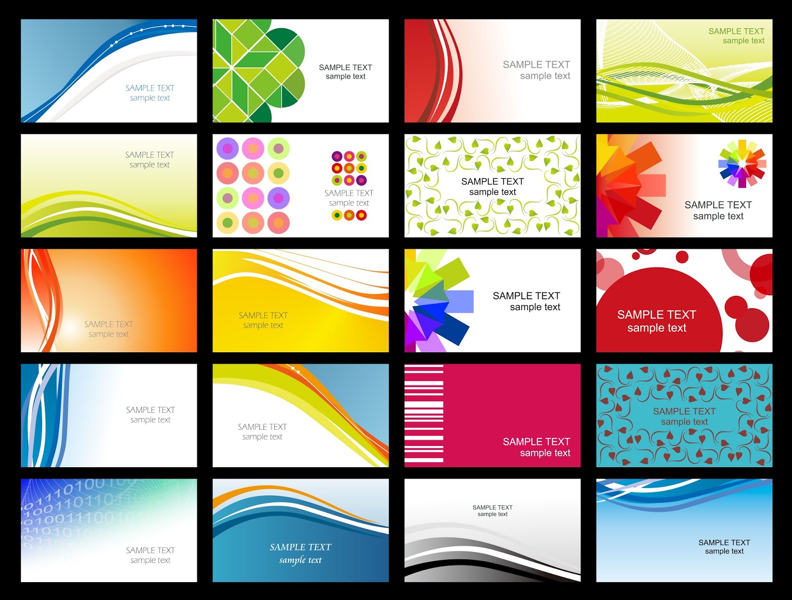 Printable Simple Business Cards Template Printable Simple Business Cards Template