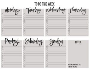 + To Do List Templates And Examples – Pdf | Examples