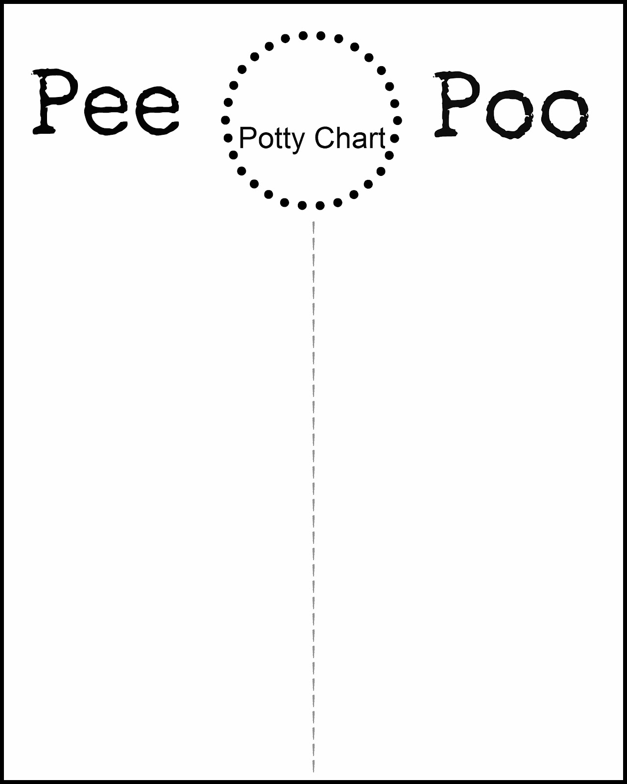 Printable Toilet Chart Template Sample Printable Toilet Chart Template Sample