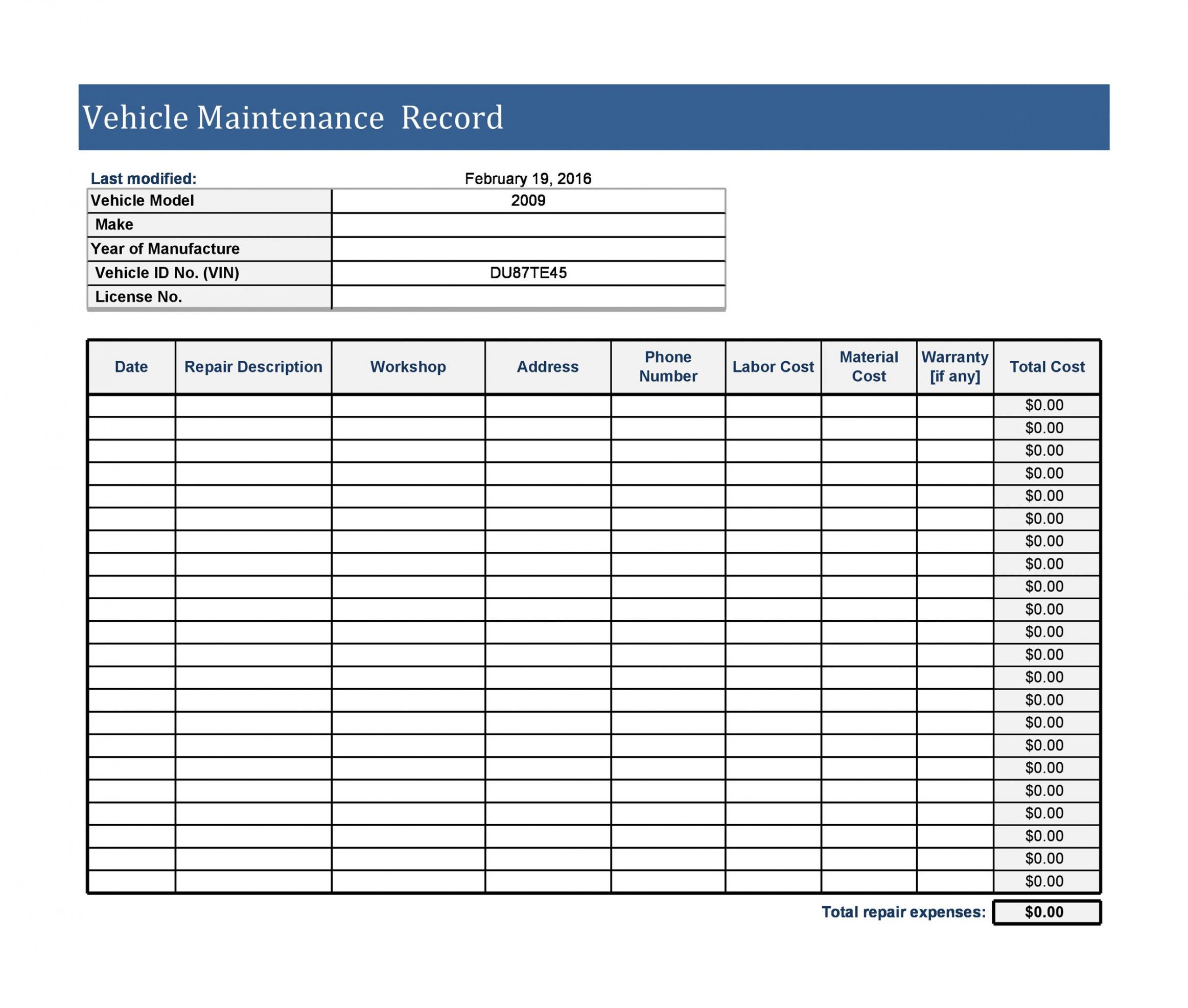 Printable Vehicle Log Book Template Sample Printable Vehicle Log Book Template Sample