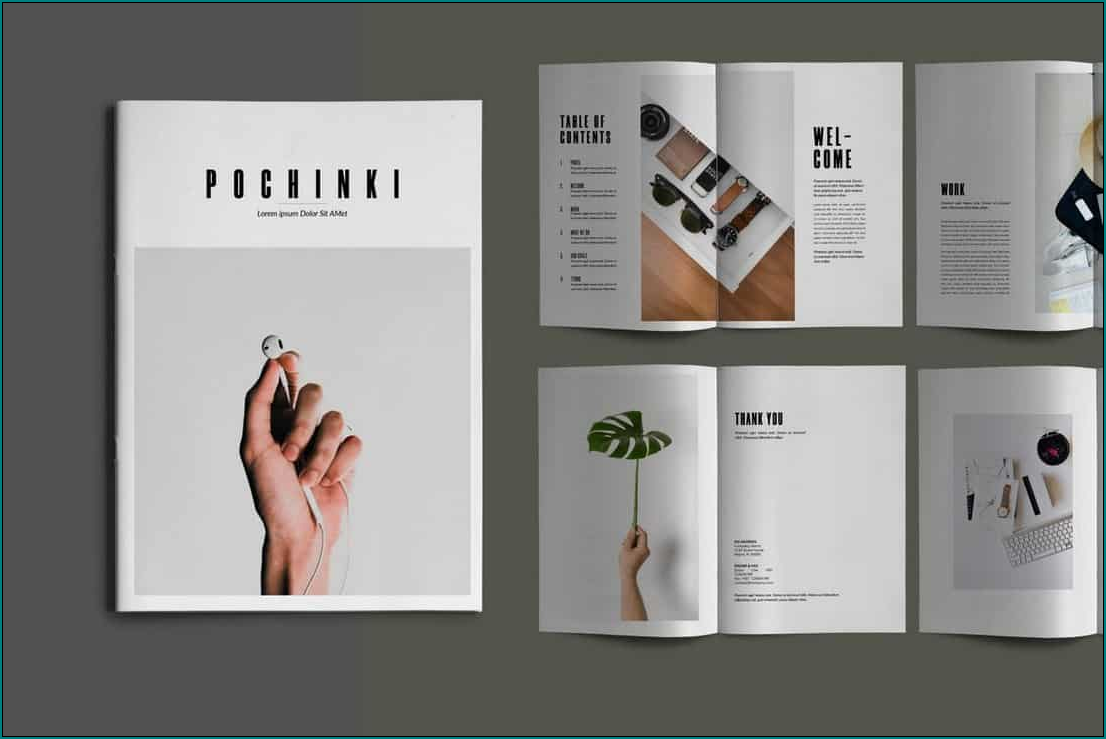 Product Brochure Template Sample