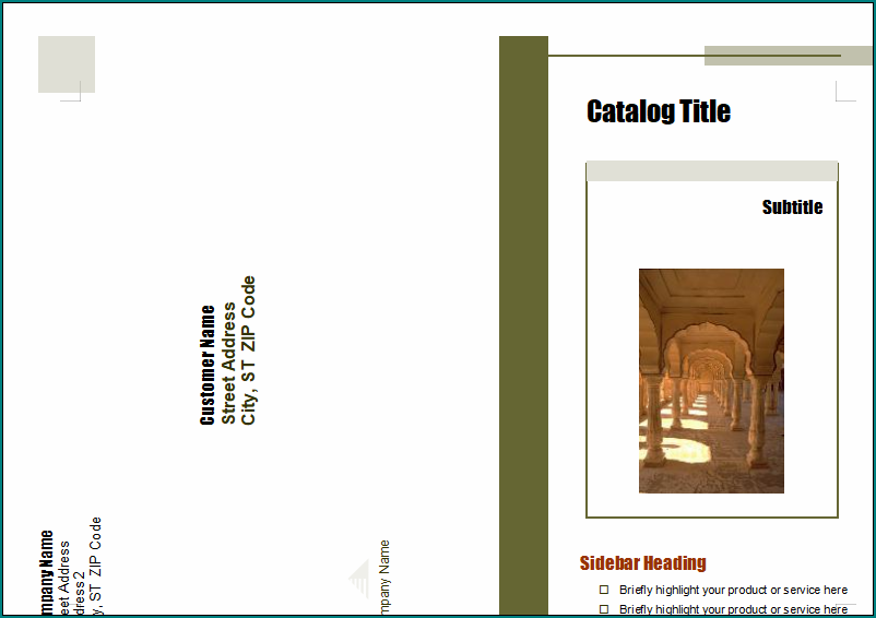 Product Brochure Template