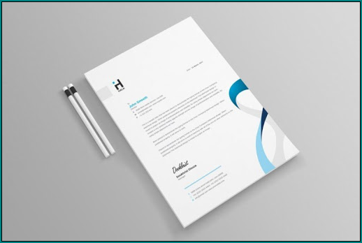 Professional Letterhead Template Example