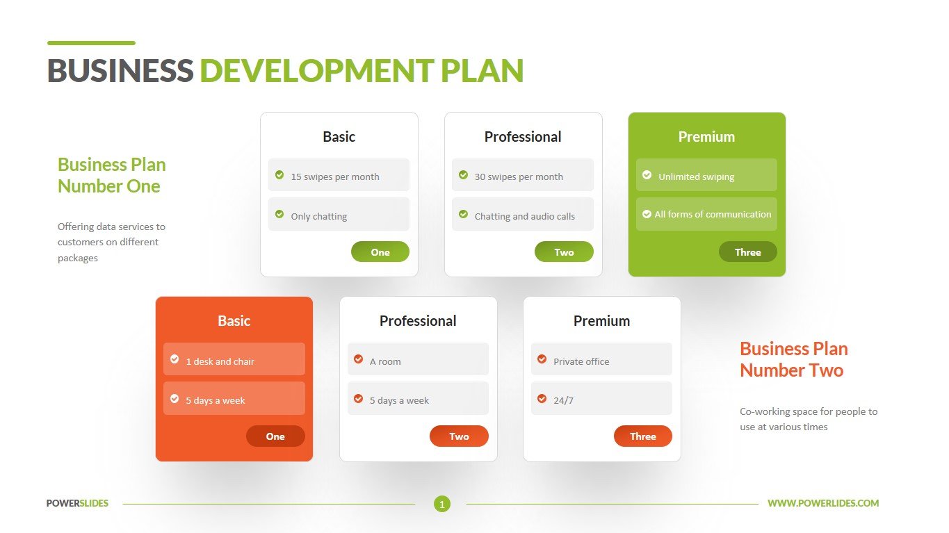 Sample of Business Development Planning Template Sample of Business Development Planning Template
