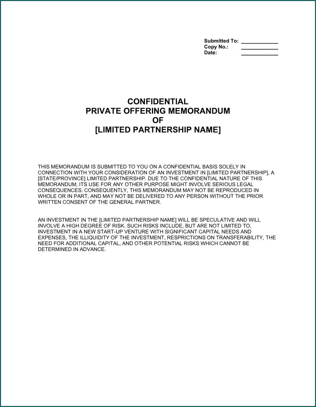 Sample of Memorandum Template