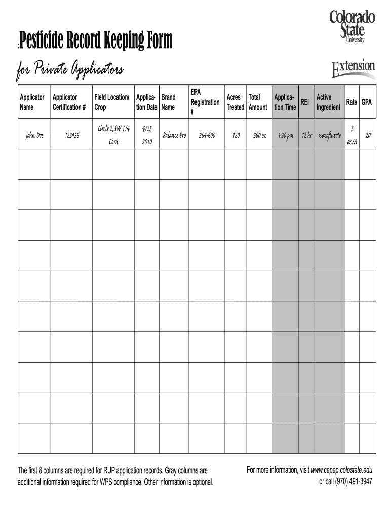 Sample of Spray Record Sheet Template Sample of Spray Record Sheet Template