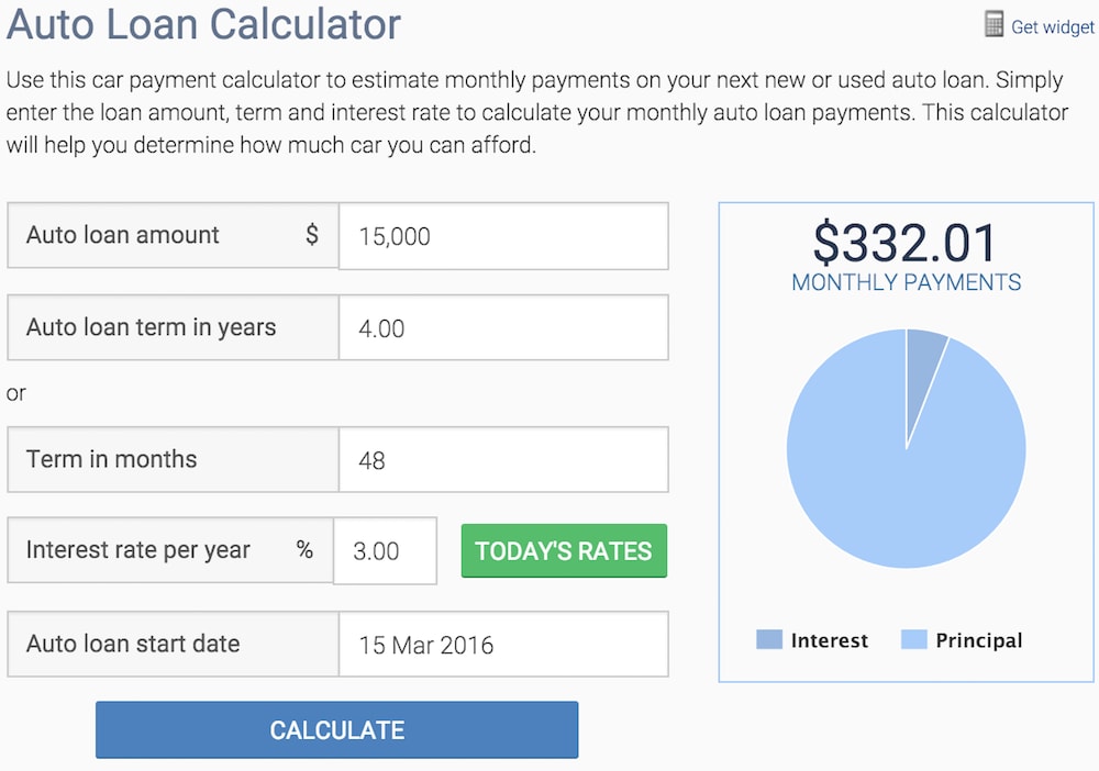 Sample of Vehicle Mortgage Payment Calculator Template Sample of Vehicle Mortgage Payment Calculator Template