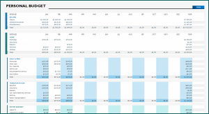 Simple Budget Template