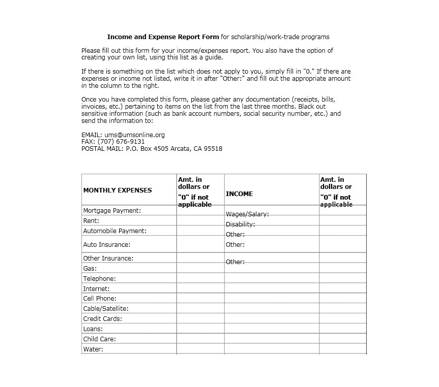 Travel Expense Report Template Travel Expense Report Template