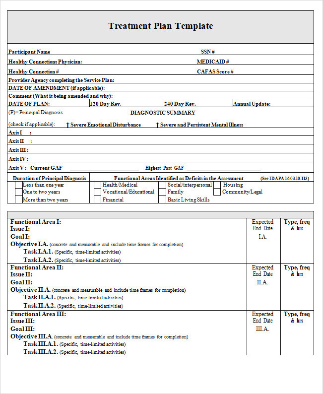Treatment Plan Template For Anxiety Treatment Plan Template For Anxiety