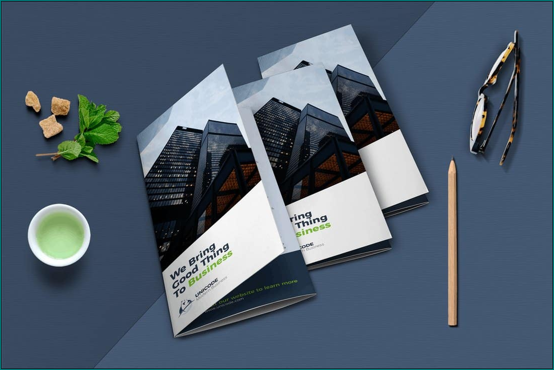 Tri Fold Brochure Template Example