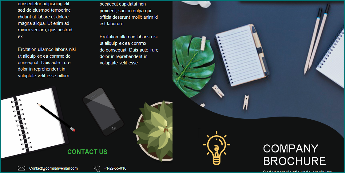 Tri Fold Brochure Template