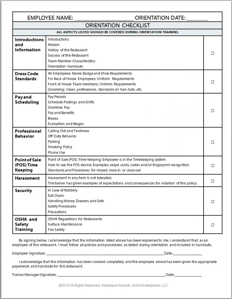Uniform Checklist Template Uniform Checklist Template