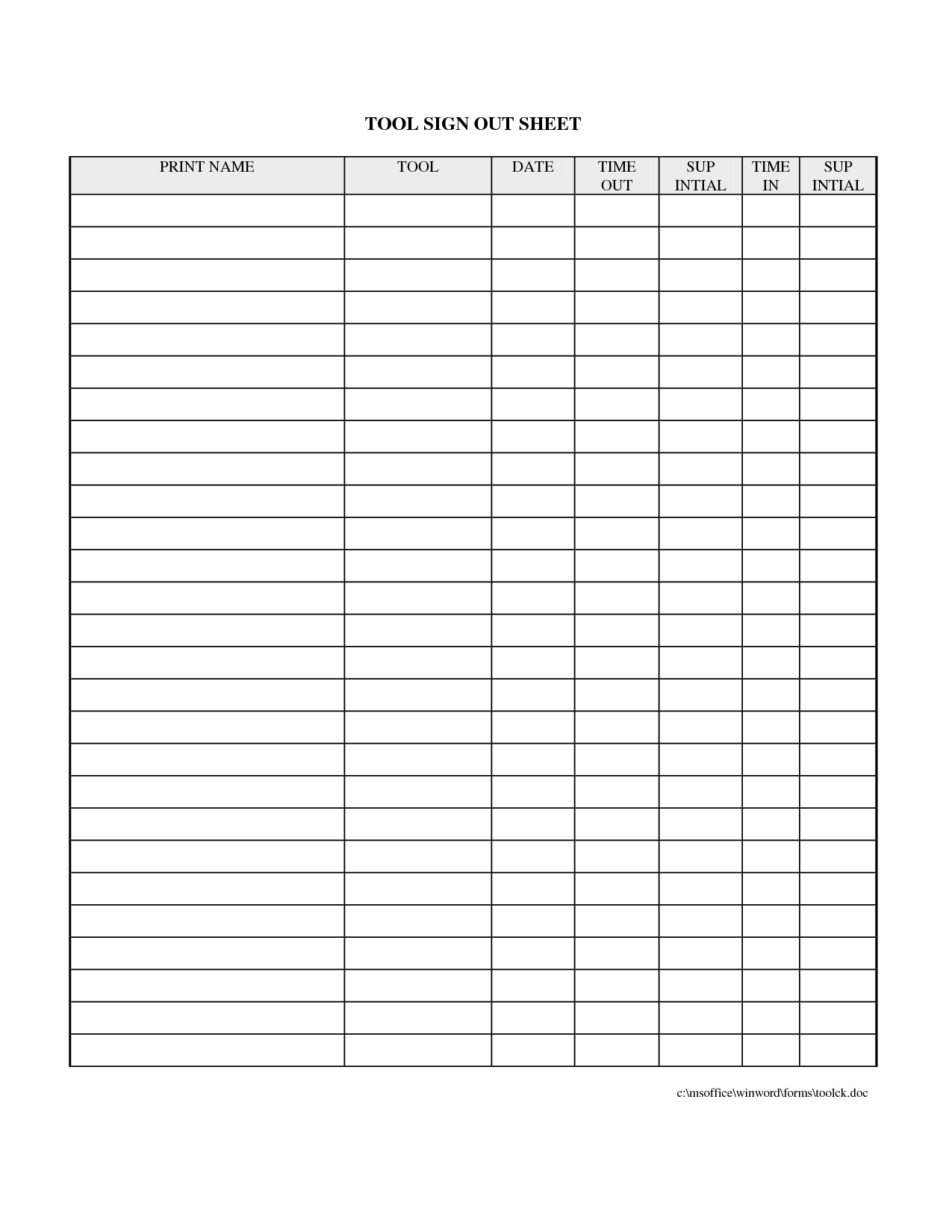 Vehicle Sign out Sheet Template Sample Vehicle Sign out Sheet Template Sample
