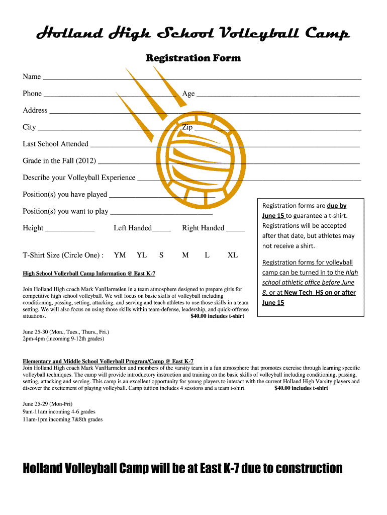 Volleyball Signup Sheet Template Sample Volleyball Signup Sheet Template Sample