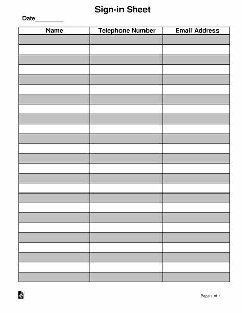 Wedding Guest Sign in Sheet Template Sample Wedding Guest Sign in Sheet Template Sample