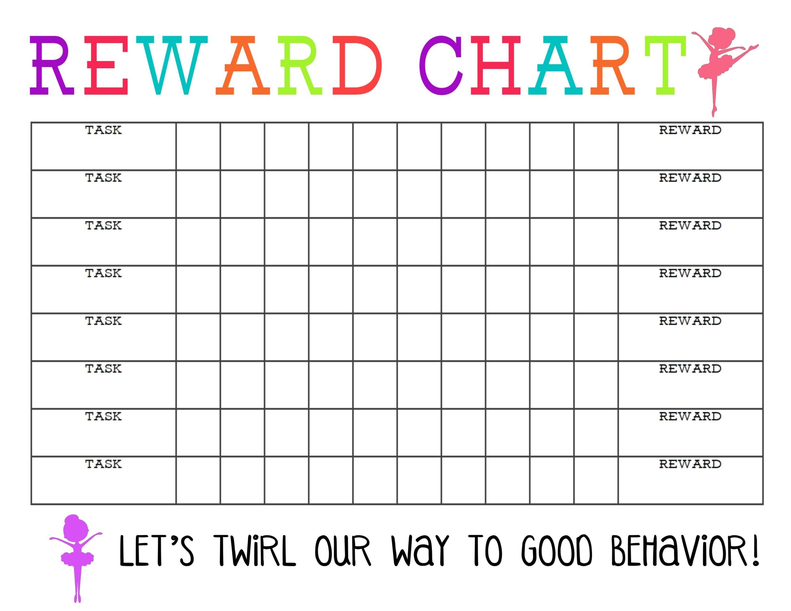 Weekly Behavior Chart Template