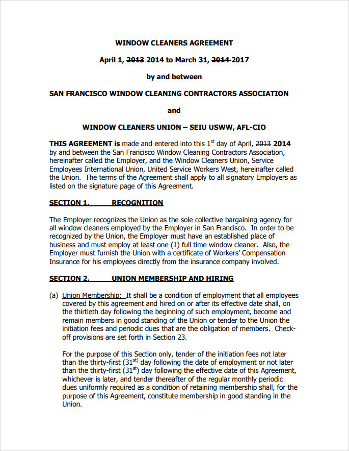 Window-Cleaners-Agreement Template Window-Cleaners-Agreement Template