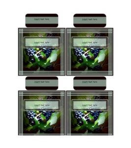 Wine Label Template