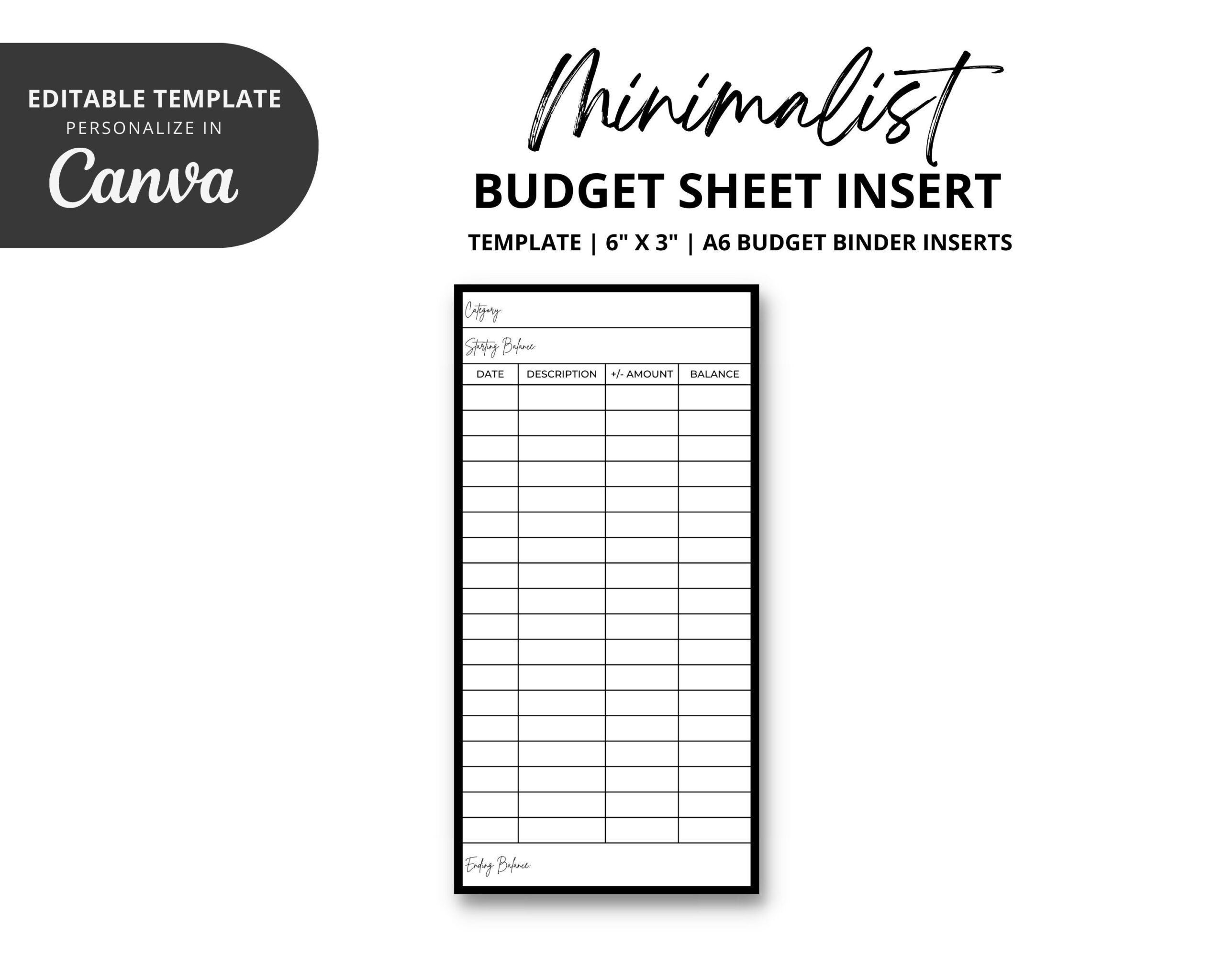 sample envelope budget template sample envelope budget template