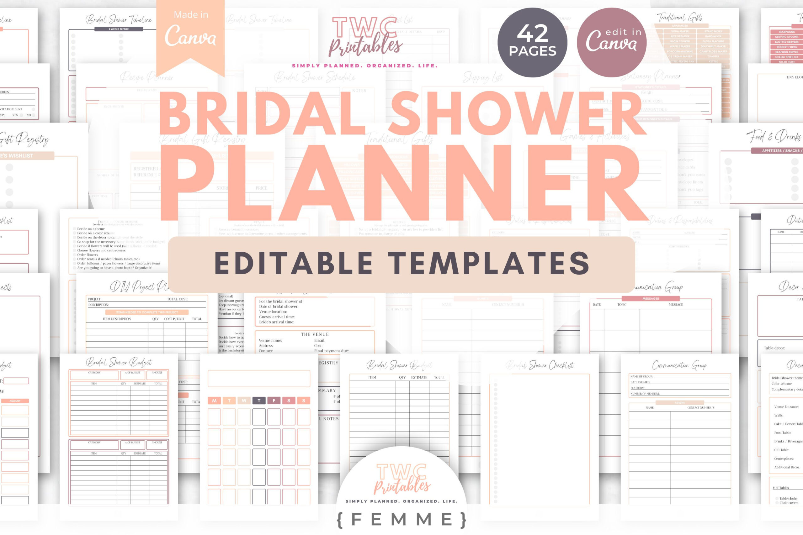 sample bridal shower budget template sample bridal shower budget template