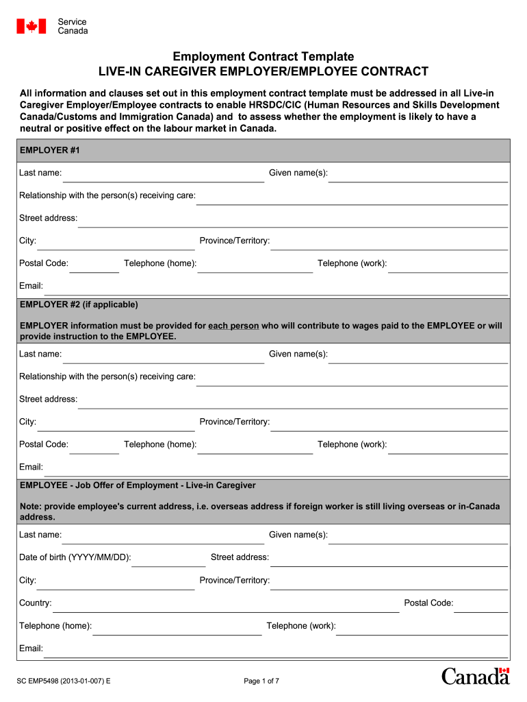 sample caregiver agreement template sample caregiver agreement template